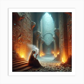 Egyptian Art Art Print