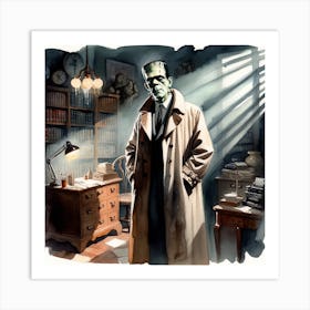 Frankenstein Art Print