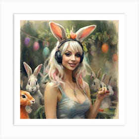 Easter Bunny 22 Art Print