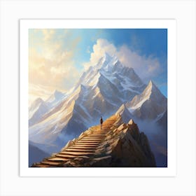 The Peak Art Print