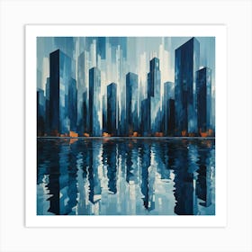 Cityscape 27 Art Print