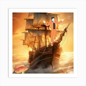 Pirates Of The Caribbean Art Print