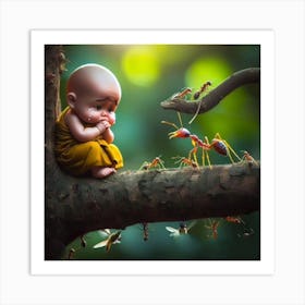 Ant Baby Art Print