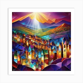 Cityscape Art Print