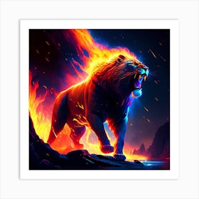 The Roar Art Print