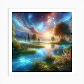 Dreamscape 91 Art Print