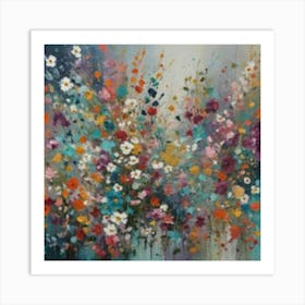 Flowers In Bloom Art Print