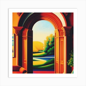 Doorway 1 Art Print