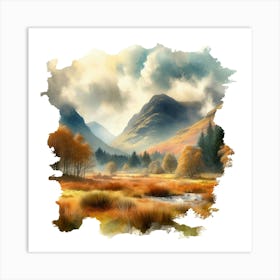 Scottish Landscape Art Print