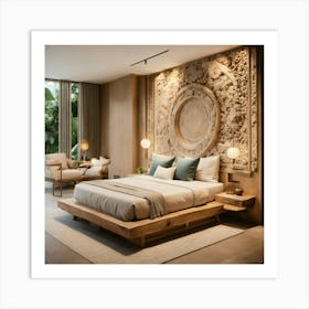 Asian Bedroom 3 Art Print