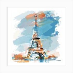 Eiffel Tower Paris Art Print