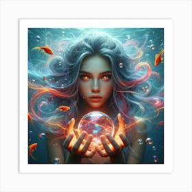 Mermaid 39 Art Print