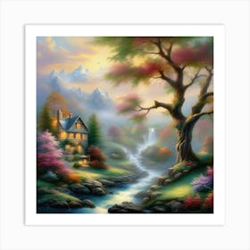 Twilight Forest Art Print