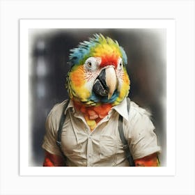 Parrot 27 Art Print