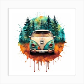 mystery machine  Art Print