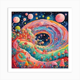 Candy Land Art Print