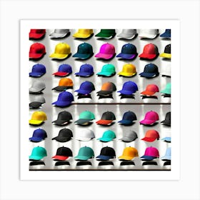 Hats photo Art Print