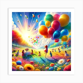 Joy Unbound Art Print