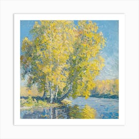 Birch Trees 9 Art Print