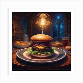 Burger 16 Art Print