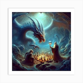 Chess 4 Art Print