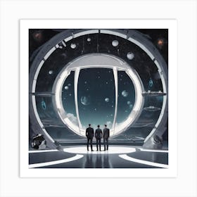 Space Odyssey 2 Art Print