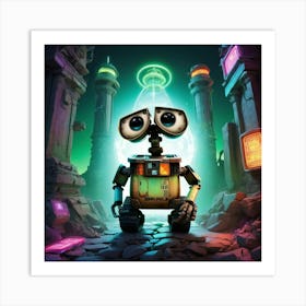 Wall E Robot Art Print