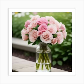 Flower Vase Art Print