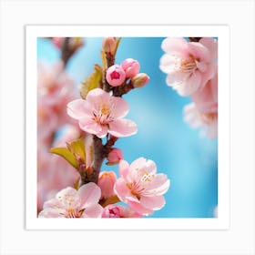 Cherry Blossoms Art Print