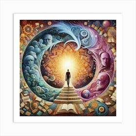 Journey Of Discovery Art Print