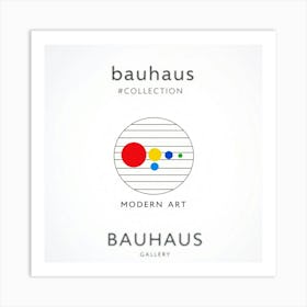 Bauhaus Collection Modern Art Art Print