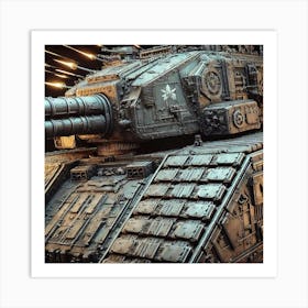 Juggernaut Tanks Thick Plating Art Print