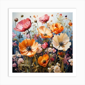 Poppies 4 Art Print