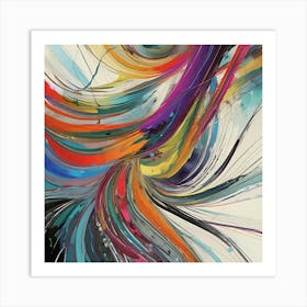 Abstract Painting 167 Art Print