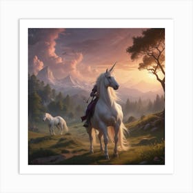 Unicorns 1 Art Print