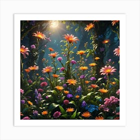 Fairy Garden 22 Art Print