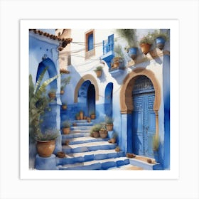 Chefchaouen 2 Art Print