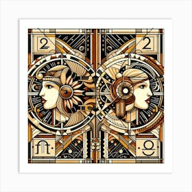 Art Deco 9 Art Print