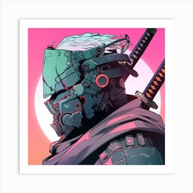 Metal Gear Samurai Art Print