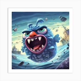 Angry Birds 1 Art Print