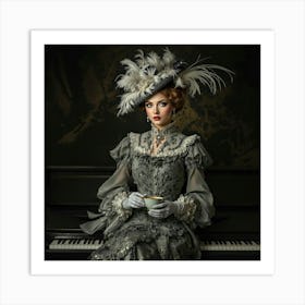 Victorian Woman Art Print