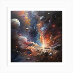 Spacescape Art Print