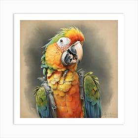 Parrot 46 Art Print