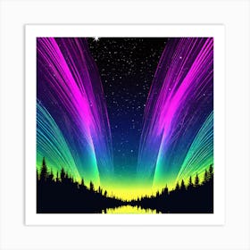 Aurora Borealis 2 Art Print