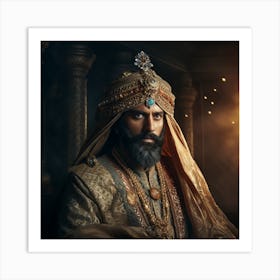 Indian King 1 Art Print