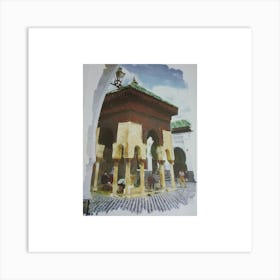 Islamic Mosque In Morocco Art Print