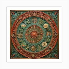 Compass 1 Art Print