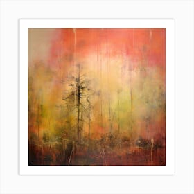 Tree In The Forest Art Print