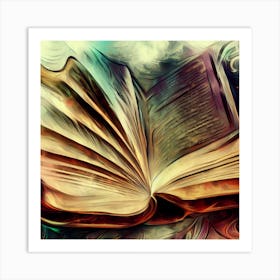 Open Book 1 Art Print