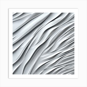 Wavy Wall Art Art Print